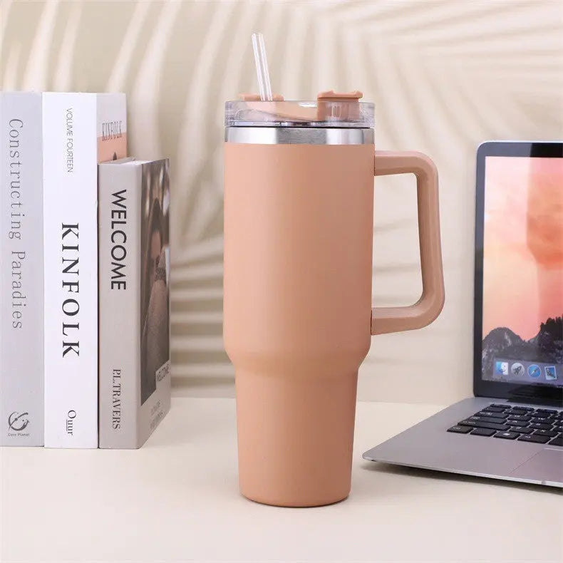 Stainless Steel Coffee Cup Handle Water Cup Cup Metal Aura Heaven