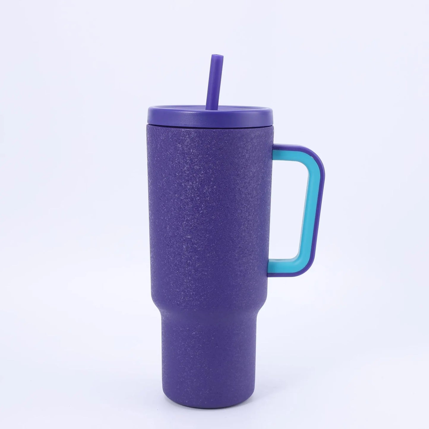 40oz Gradient Color Cup Stainless Steel Rainbow Paint Aura Heaven