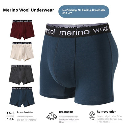 Sports Large Size Boxer Men's Underwear Olive Hecuba