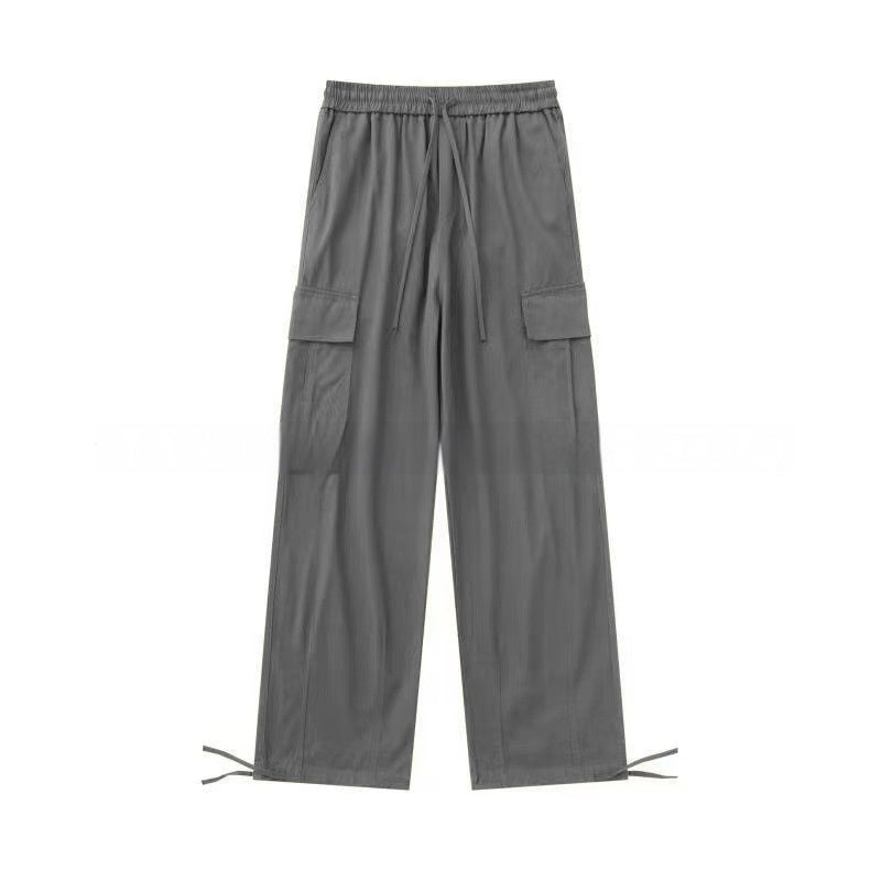 Loose Fitting Casual Straight Leg Cargo Pants