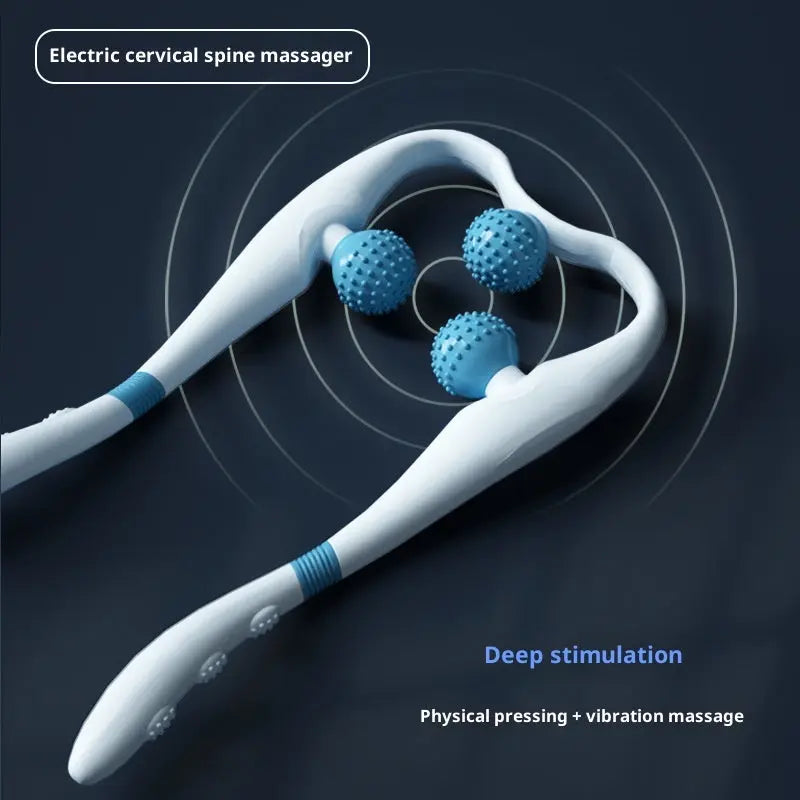 Multifunctional Neck Kneading And Relaxing Waist And Legs Massage Instrument Meridian Aura Heaven
