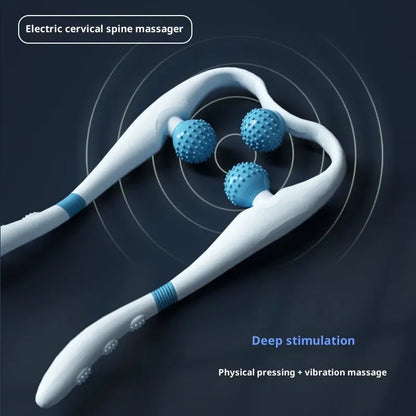 Multifunctional Neck Kneading And Relaxing Waist And Legs Massage Instrument Meridian Aura Heaven