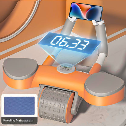 Abdominal Wheel Automatic Rebound Fitness Equipment Health Household Aura Heaven