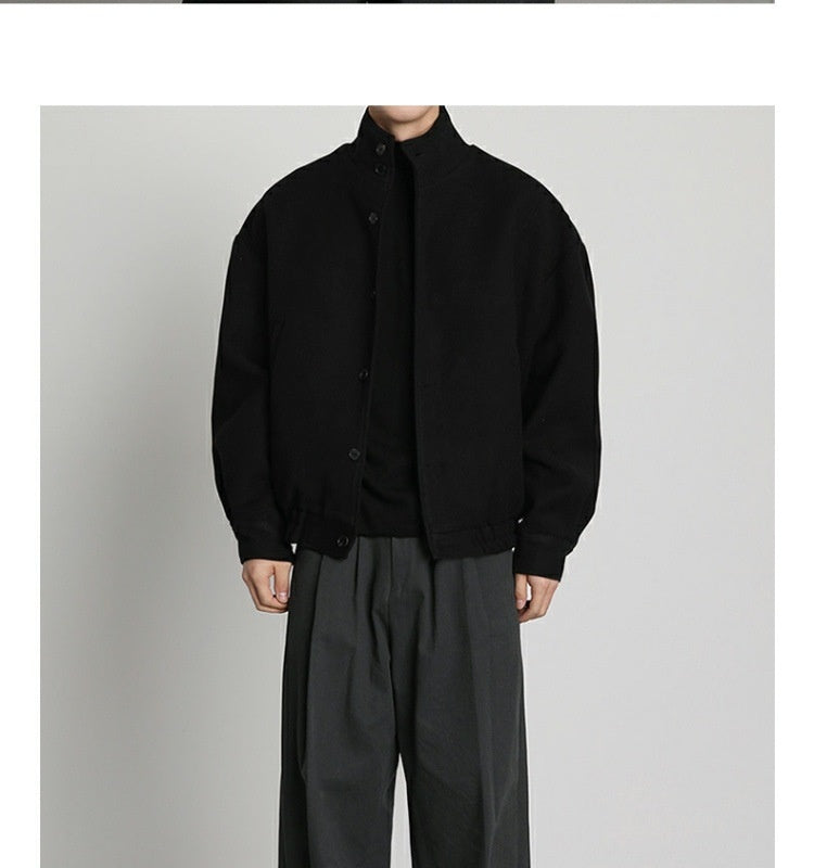 Mens Niche Designer-style British-style Coat Fashion-forward