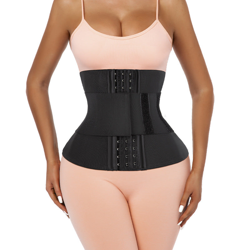 Postpartum Belly Shaper Waist Trainer – front view | Aura Heaven