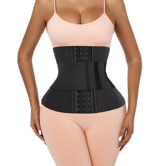 Postpartum Belly Shaper Waist Trainer – front view | Aura Heaven