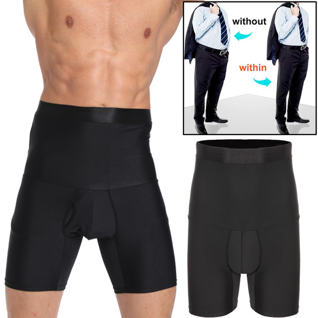 Men's High Waist Shaper Briefs – front view | Aura Heaven