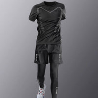 Running Gym Clothes Outdoor Quick-dry Clothes Tight Long Sleeve T-shirt Training Wear Aura Heaven