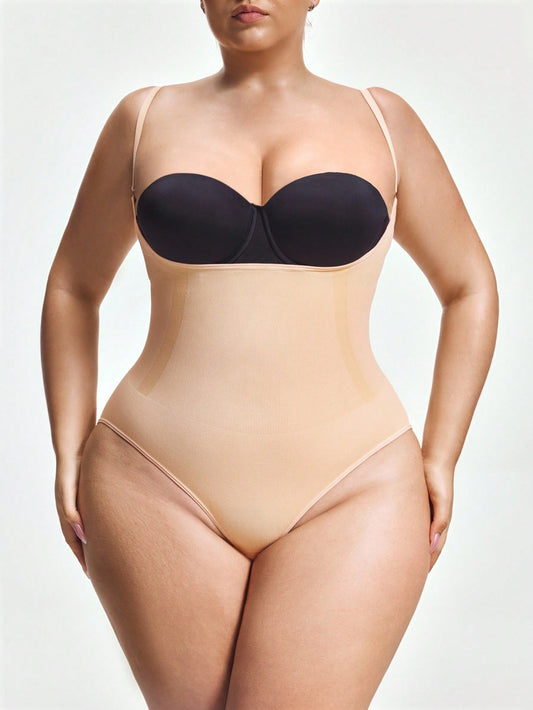Open Bust Bodysuit & Butt Lifter – front view | Aura Heaven