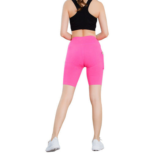 All Seasons Yoga Shorts Stretchable With Phone Pocket Aura Heaven