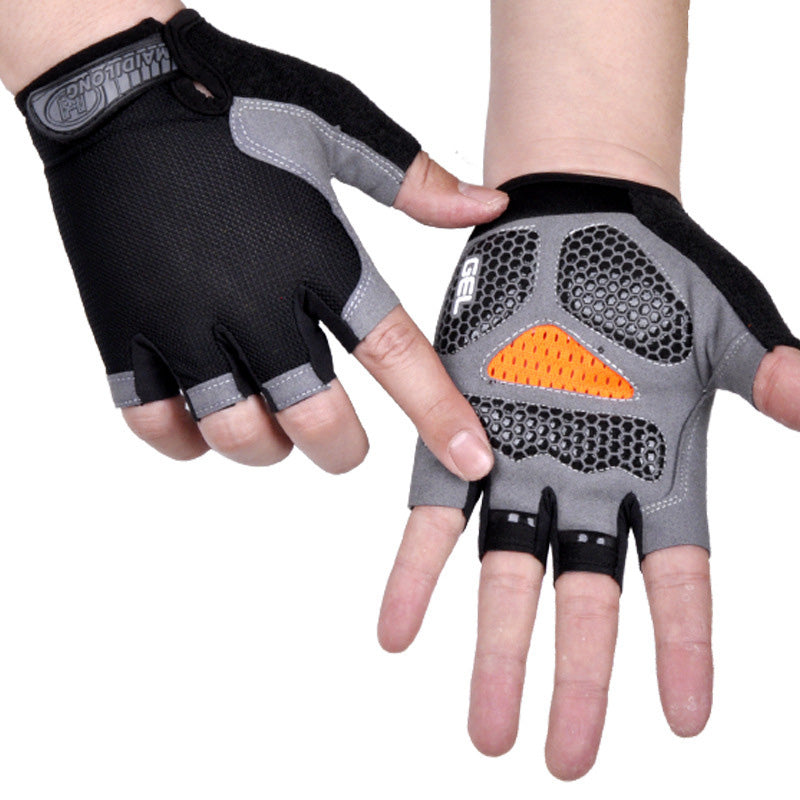 Cycling Half-Finger Gloves – view 15 | Aura Heaven