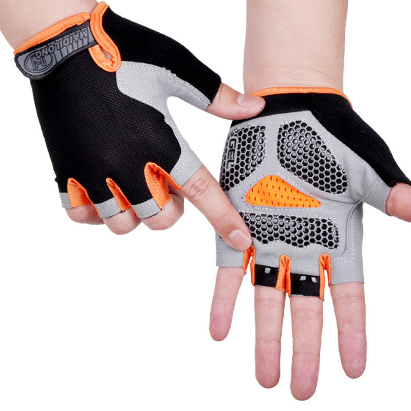 Cycling Half-Finger Gloves – view 13 | Aura Heaven