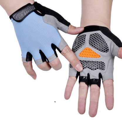 Cycling Half-Finger Gloves – view 11 | Aura Heaven