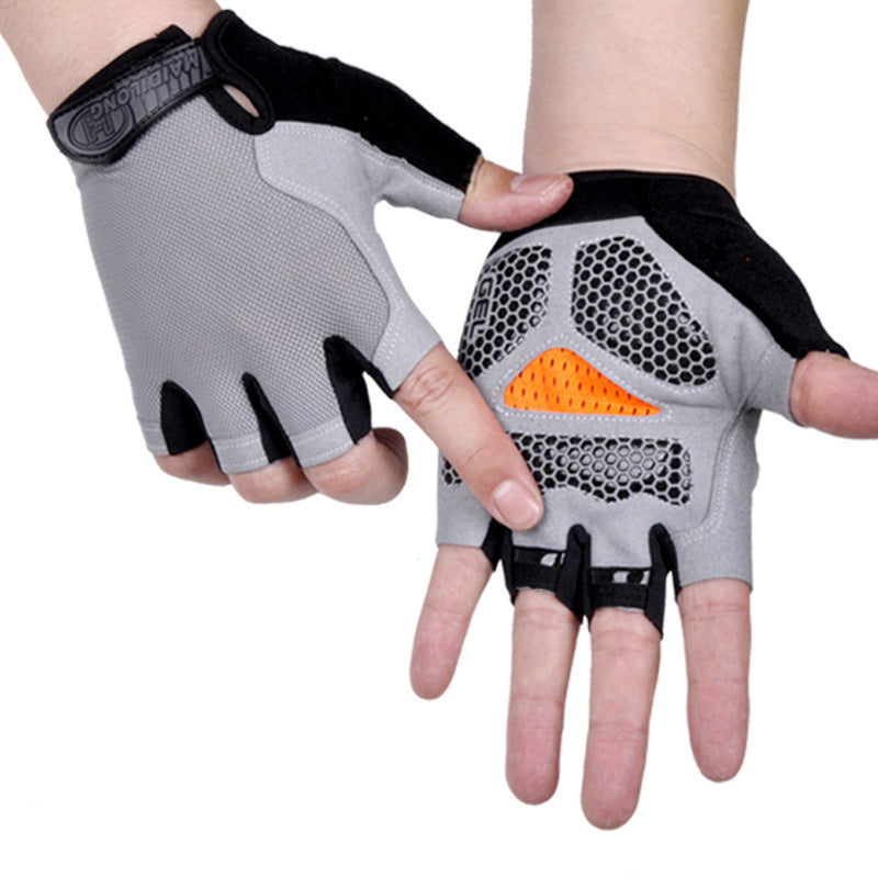Cycling Half-Finger Gloves – view 10 | Aura Heaven