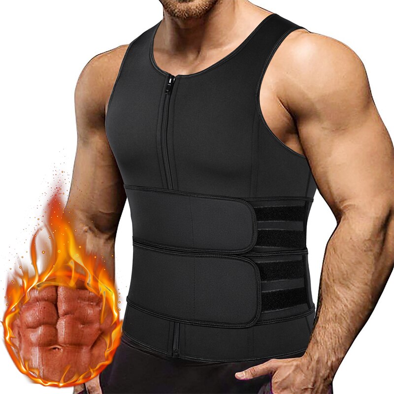 Men's Slimming Tank Shapewear – front view | Aura Heaven