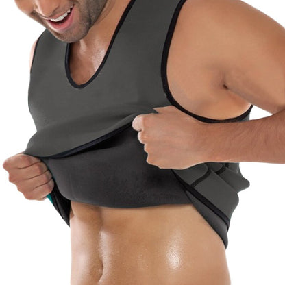 Slimming Sweat Corset Vest – back view | Aura Heaven