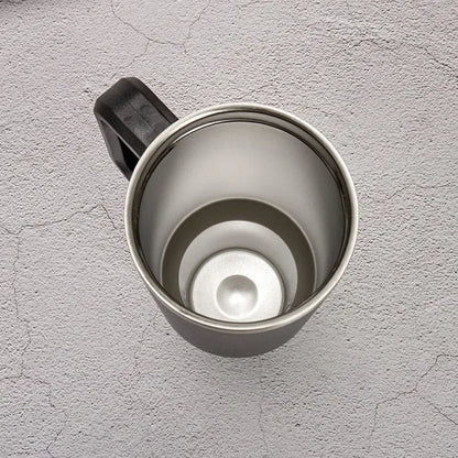 Stainless Steel Coffee Cup Handle Water Cup Cup Metal Aura Heaven