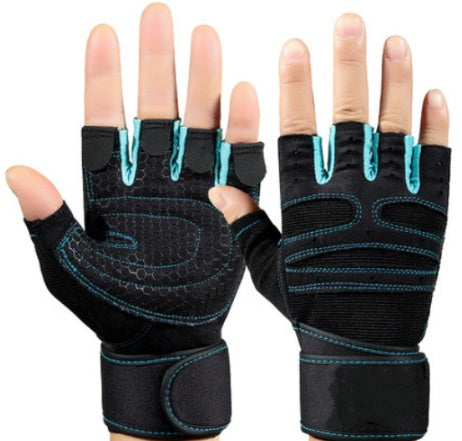 Half finger gym gloves Aura Heaven
