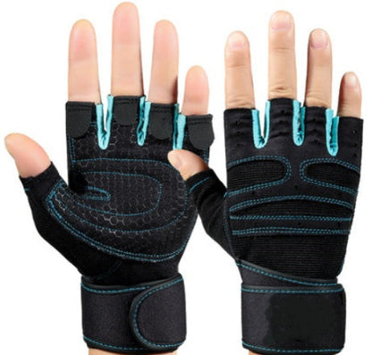 Half finger gym gloves Aura Heaven