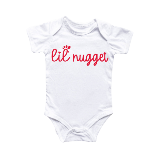 Little Chicken Nugget - Baby Boy Girl Clothes Infant Bodysuit Funny