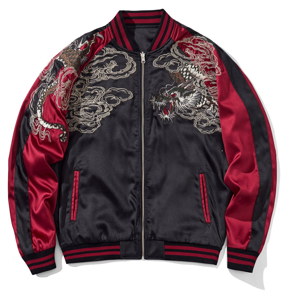 Loose Fit Polyester Embroidered Chinese Style Jacket