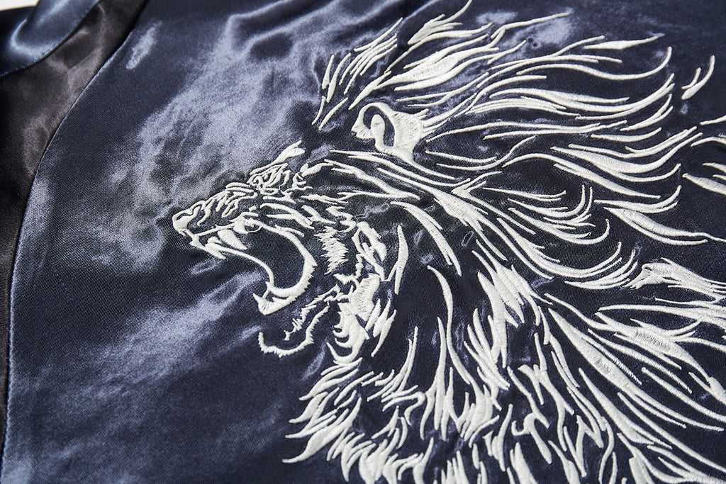 Loose Fit Polyester Embroidered Chinese Style Jacket