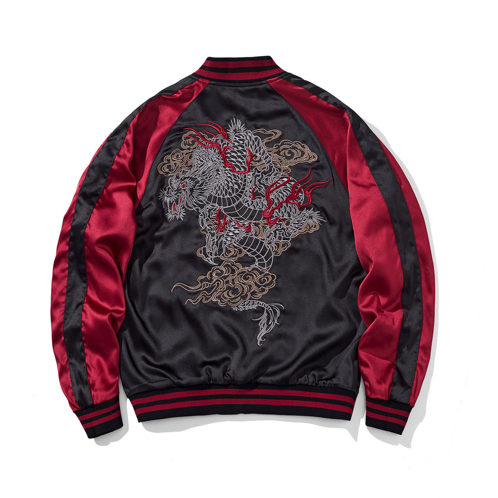 Loose Fit Polyester Embroidered Chinese Style Jacket
