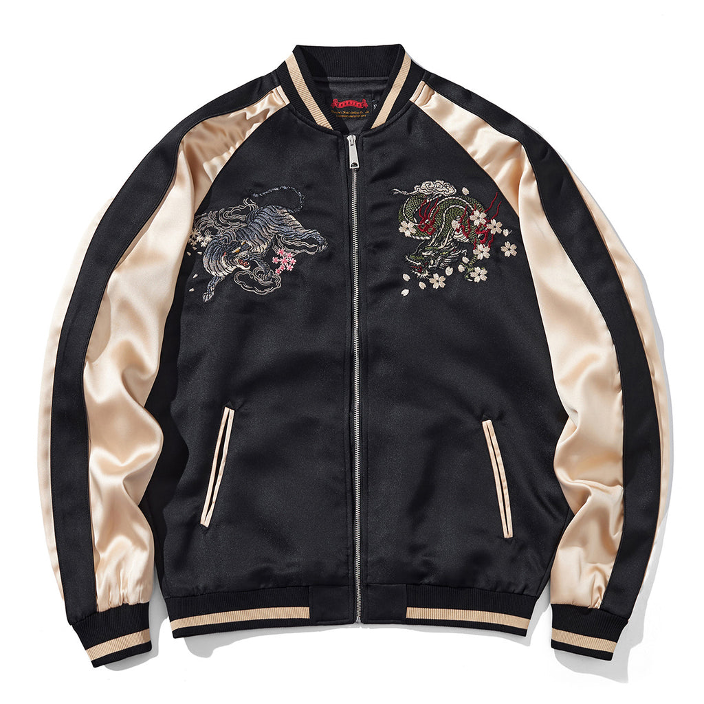 Loose Fit Polyester Embroidered Chinese Style Jacket