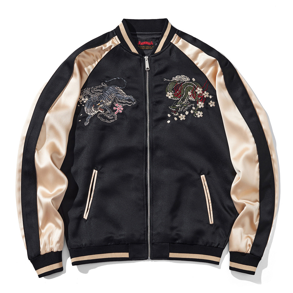 Loose Fit Polyester Embroidered Chinese Style Jacket