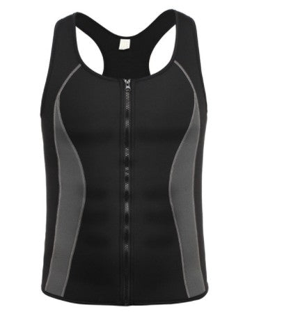 Men's Slimming Tank Shapewear – back view | Aura Heaven