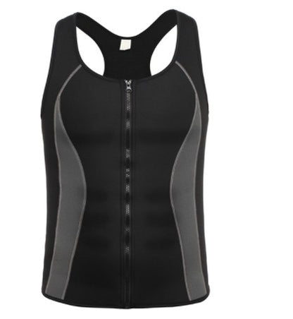 Men's Slimming Tank Shapewear – back view | Aura Heaven