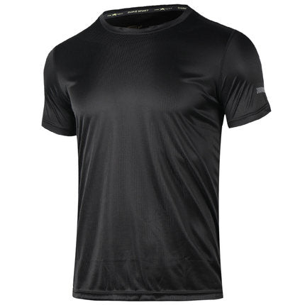 Gym short-sleeved men's loose and quick-drying clothes Aura Heaven