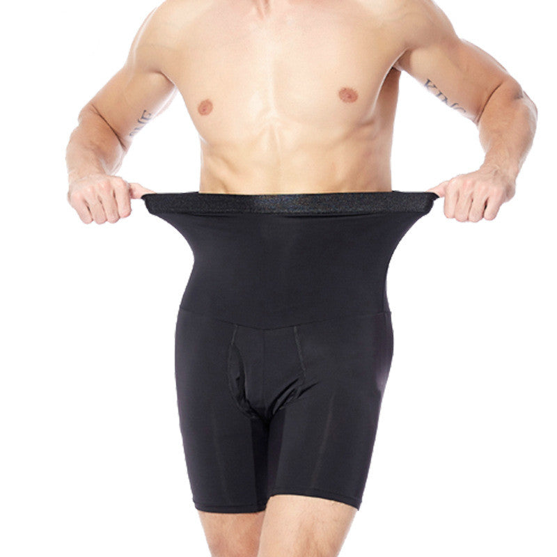 Men's High Waist Shaper Briefs – side view | Aura Heaven