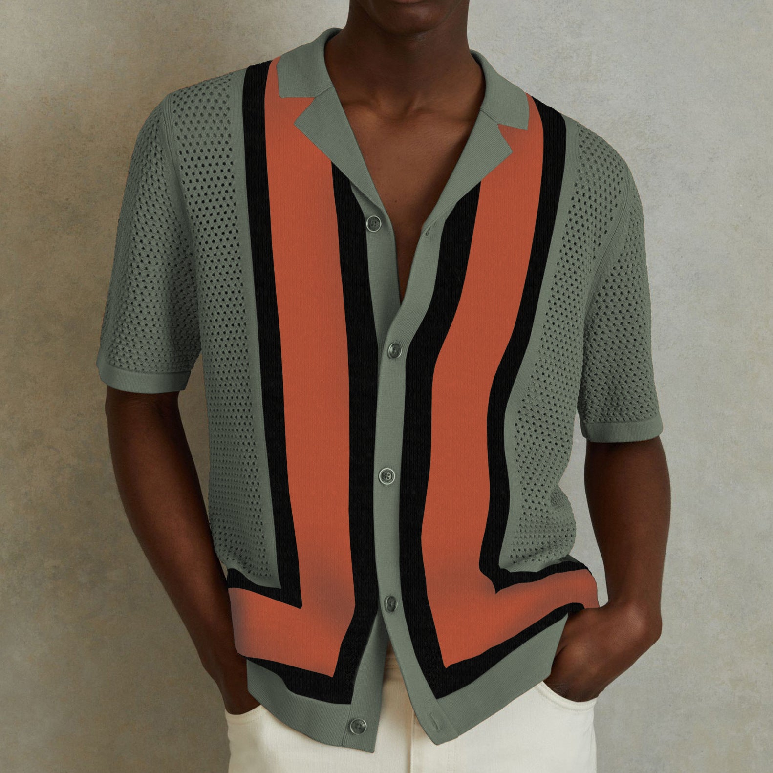 Summer  Color Knitwear Top