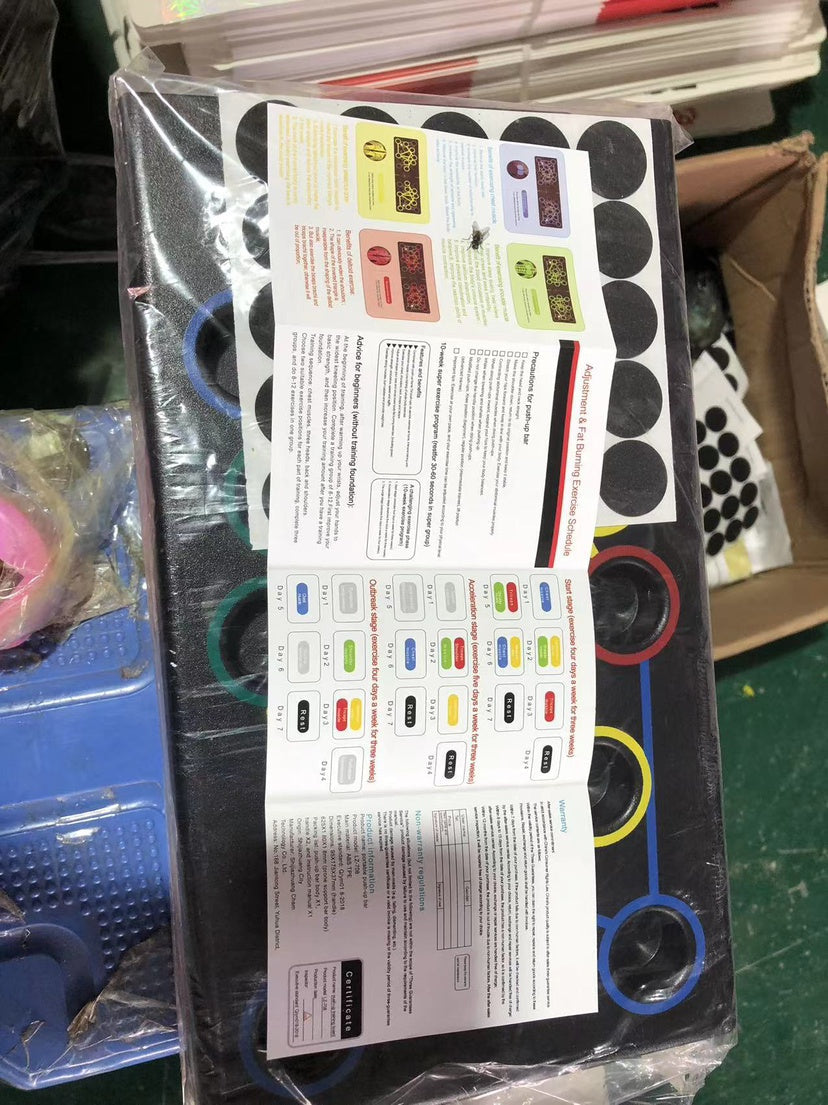 Push Up Support Training Board Fitness Equipment Aura Heaven