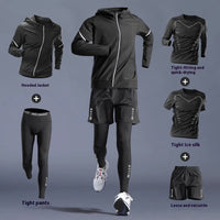 Running Gym Clothes Outdoor Quick-dry Clothes Tight Long Sleeve T-shirt Training Wear Aura Heaven