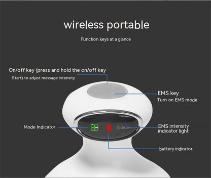 Electric Head Massager – side view | Aura Heaven