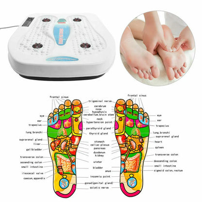 Foot Leg Vibration Blood Circulation Booster Feet Massager With Heated 9 Modes Aura Heaven