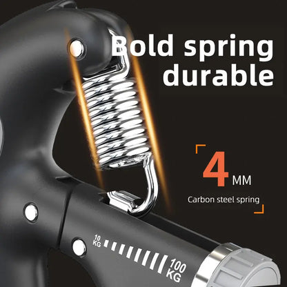 Smart Counting Grip 10-100KG Grip Free Adjustment Professional Hand Training Arm Muscle Training Fitness Equipment Fitness Tools Gym Aura Heaven