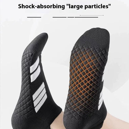 Socks Towel Massage Footbed Thickening Sweat-absorbing Aura Heaven