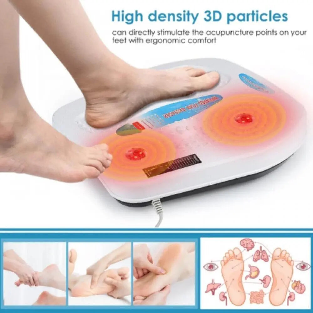 Foot Leg Vibration Blood Circulation Booster Feet Massager With Heated 9 Modes Aura Heaven