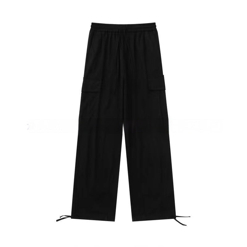 Loose Fitting Casual Straight Leg Cargo Pants
