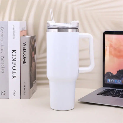 Stainless Steel Coffee Cup Handle Water Cup Cup Metal Aura Heaven