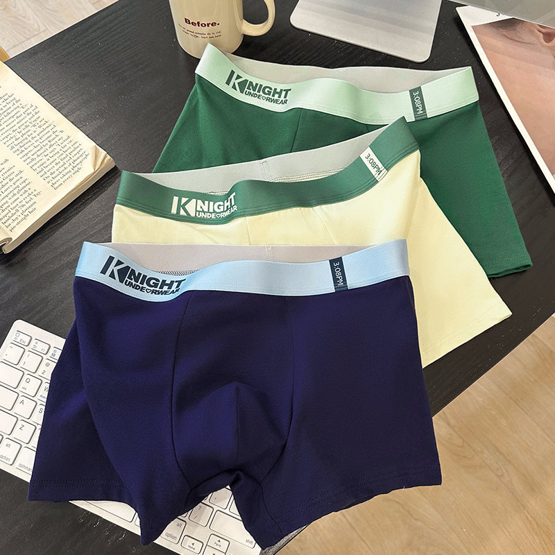 Underwear Cotton Antibacterial Breathable Boxers