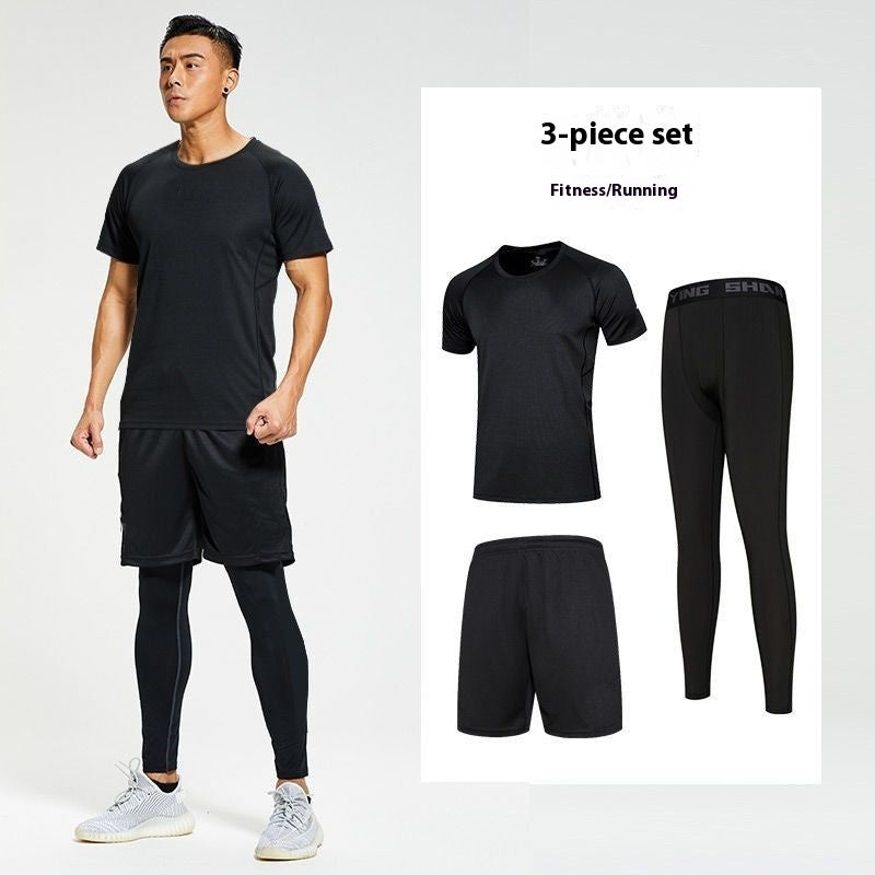 Sports Suit Gym Tights Quick-drying Morning And Night Running Workout Clothes Aura Heaven
