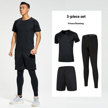 Sports Suit Gym Tights Quick-drying Morning And Night Running Workout Clothes Aura Heaven