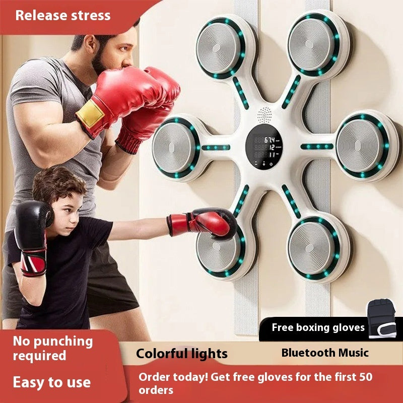 Smart Music Boxing Machine Wall Target Fitness Equipment Aura Heaven