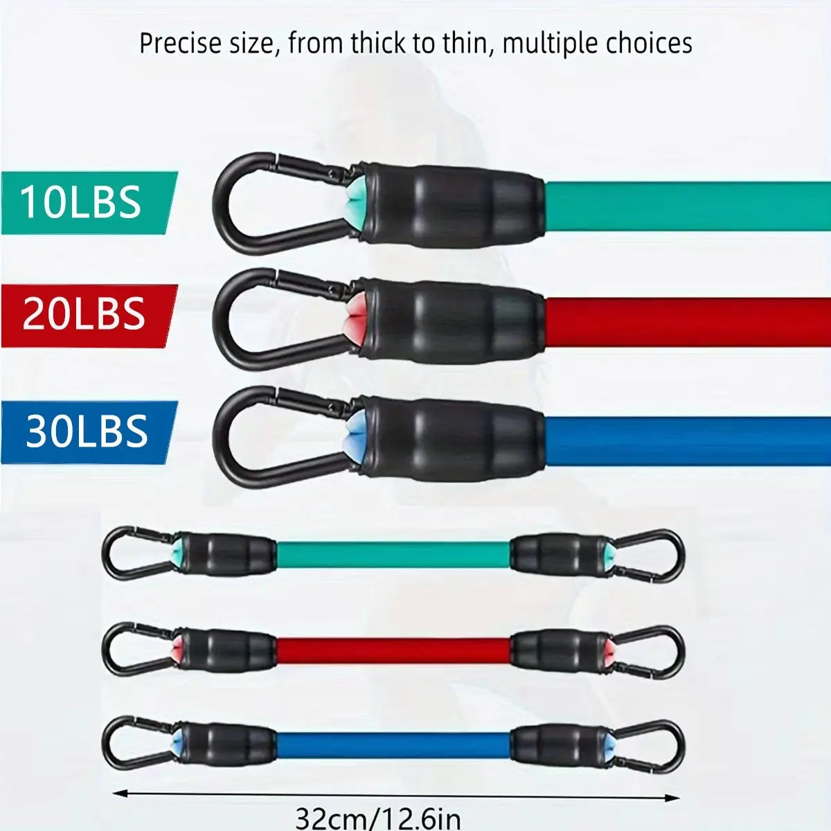 Ankle Strap Resistance Bands Hip Leg Strength Pull Rope Fitness Elastic Training Home Yoga Pilate Crossfit Workout Gym Equipment Aura Heaven