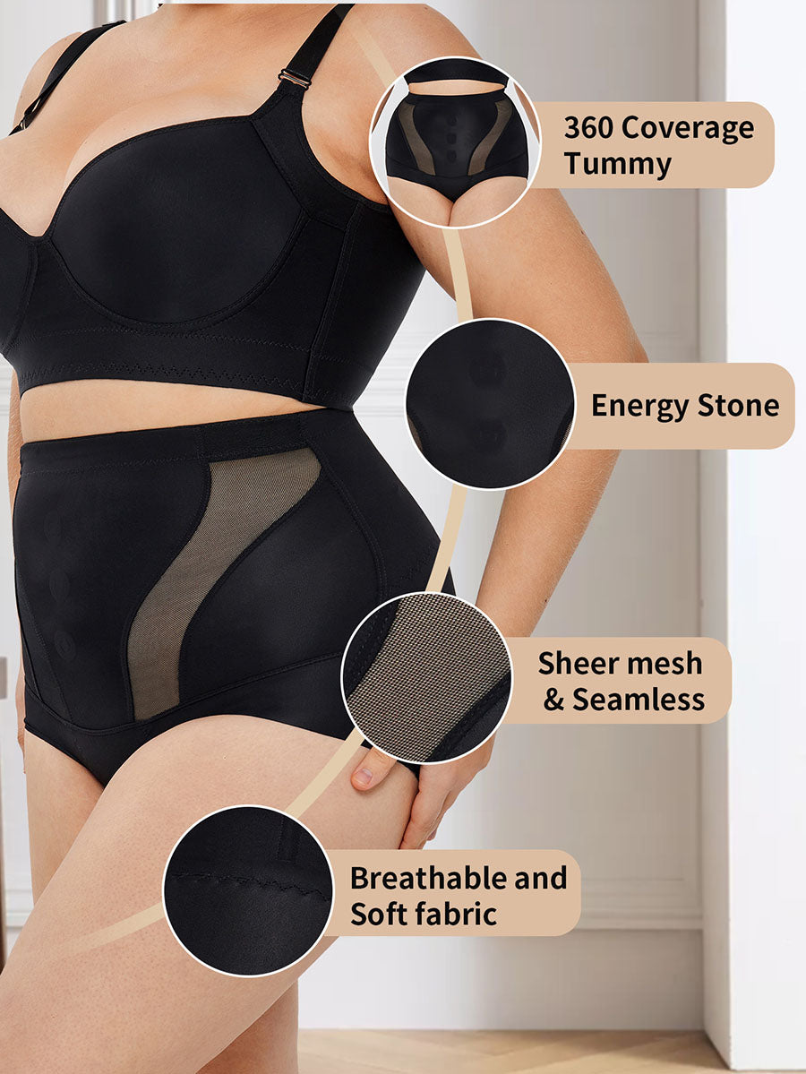 Tummy Control High Waist Trainer Body Shaper Aura Heaven