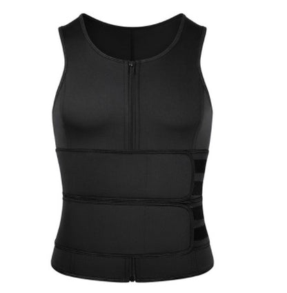 Men's Slimming Tank Shapewear – side view | Aura Heaven